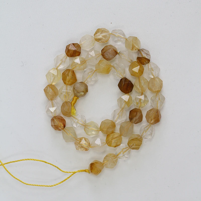 citrine crystal beads