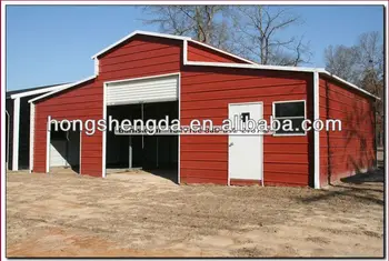 China Low Cost Metal Roof Steel Frame Horse Barn Shelters Buy