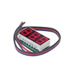Top Sell 0.28inch 100V Three Wire DC Voltmeter Red 3 Bibs Voltmeter Red Digital 0.28 inch LED Display