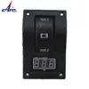 P14 12V Waterproof rocker Switch Voltmeter Socket Combination Panel