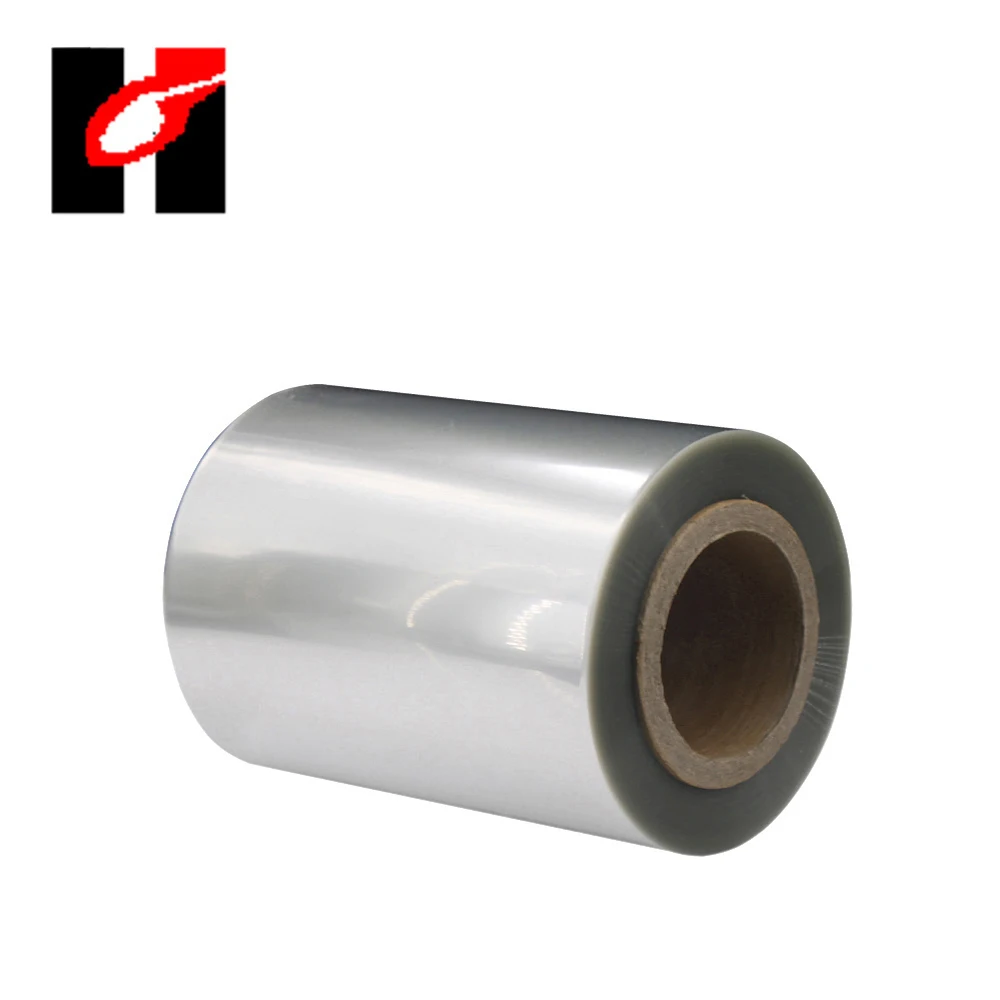 
pet shrink film in rolls for bottle label 