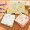 America latest popular stationery items ,mini size flower printed note memo papersticky notes in different shapes for Office