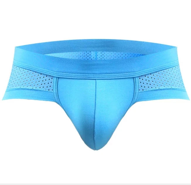 

Low Waist Sexy Underwear Modal Cotton Briefs For Men, Blue,green,black,pink,yello,red,white