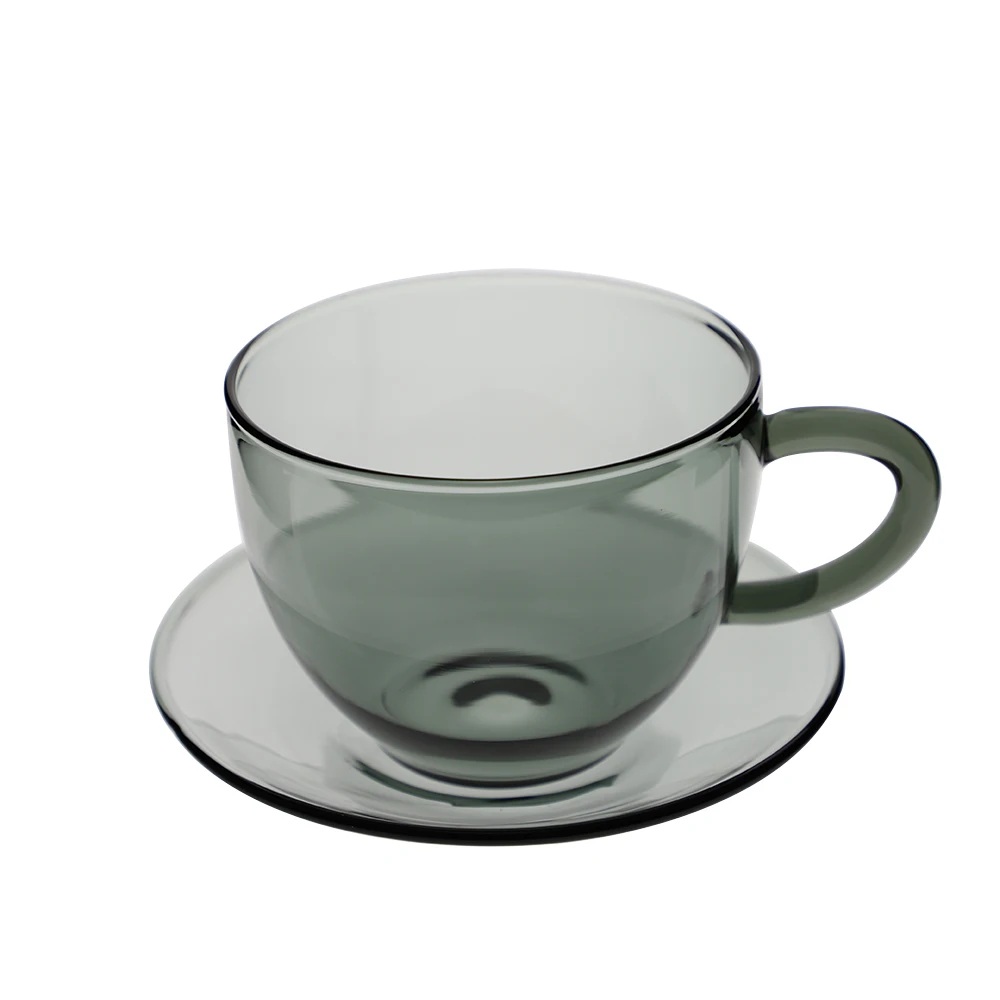 

best sell heat resistant glass single wall arabic coffee cups clear glass mug, Clear, green, blue, teal , yellow, amber, white , black , jade
