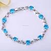 Sophia collection jewelry ever bracelets thin blue line bracelets blue topaz bracelet fashion