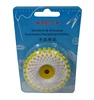 High quality 20 meter 100% polyester 100% waxed linen star shape sewing thread