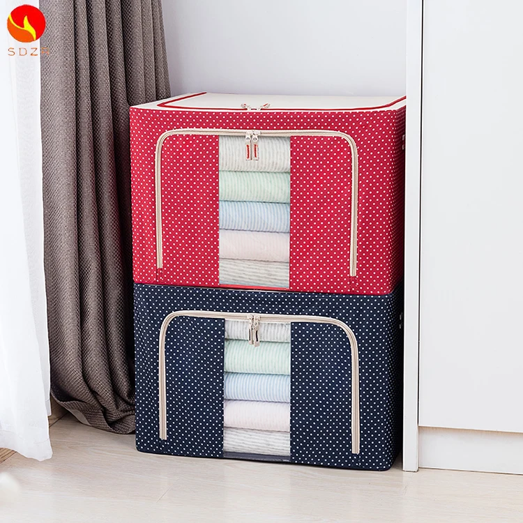 foldable storage box for clothing