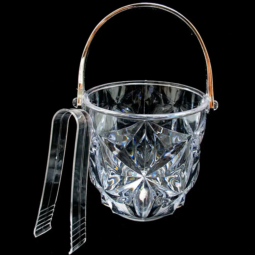 щипцы для льда, нержавеющая сталь, oxo. ведро для льда. ведро для льда 2603845. D=20*13 см. ведро для охлаждения напитков.