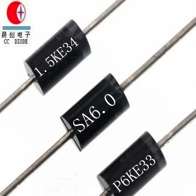 50 pieces TVS Diodes Transient Voltage Suppressors TVS DIODE 56V @ 6A
