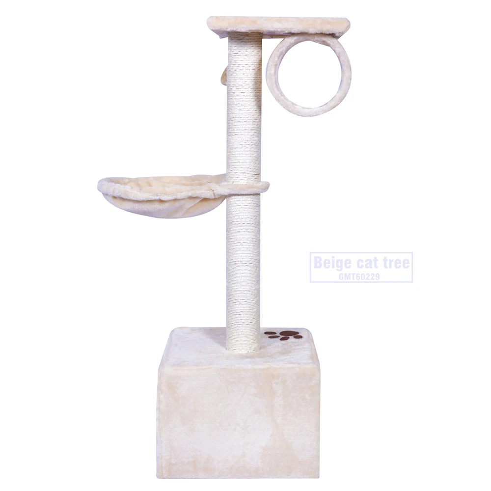 gmt508029 ningbo factory wholesale wood house cat tree tower