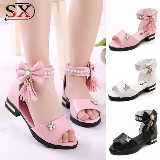 

New Fashion Buckle Kids Dress Shoes Belt Children Sandals Shoes