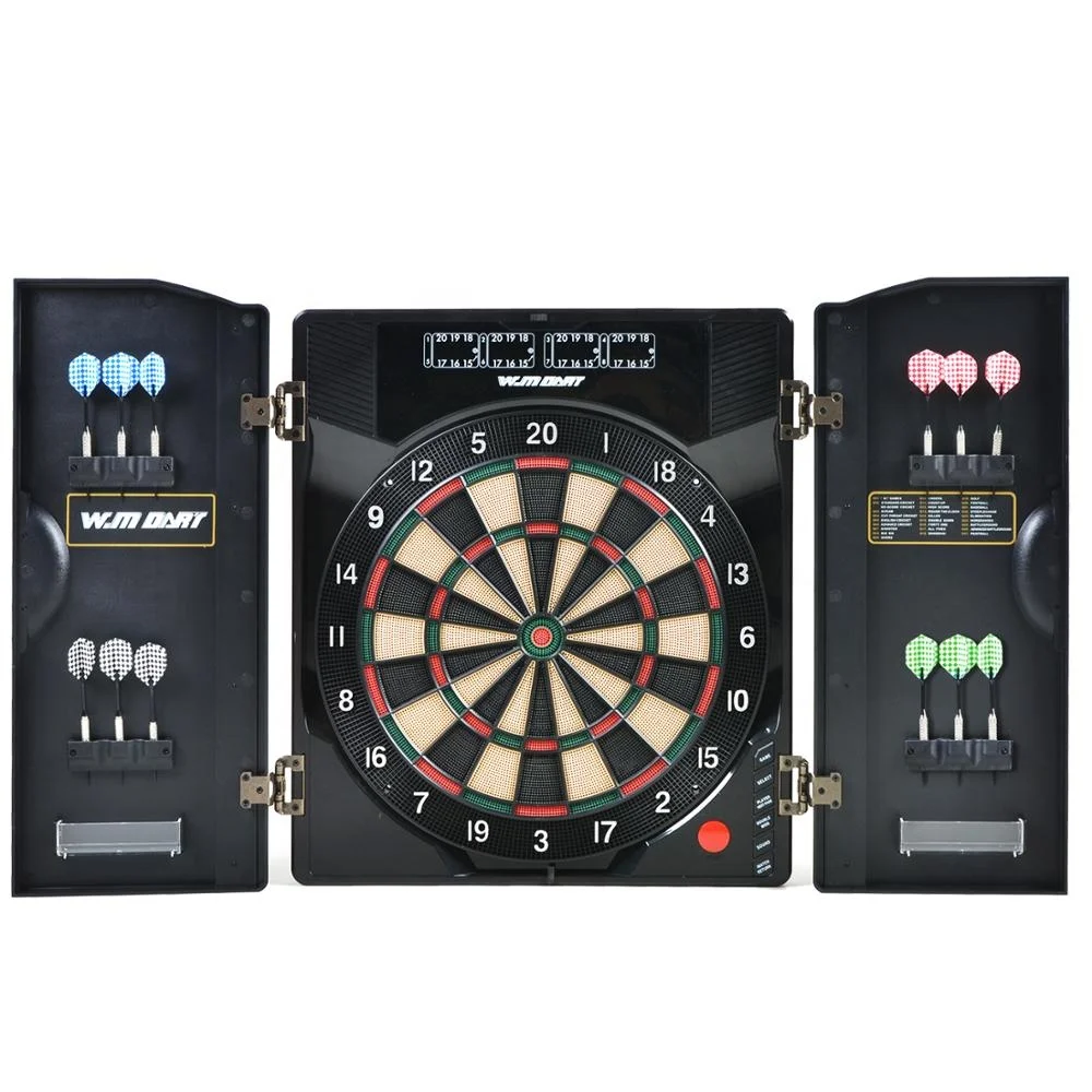 2019 NEW Customized 4 LED Display 27 games 1-8 Players Electronic Dart Mach...