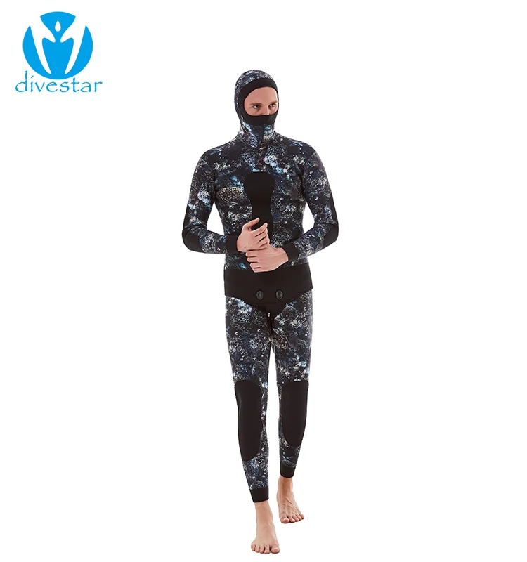 

3MM5MM7MMOpen cell Custom Neoprene diving spearfishing wetsuit, Customized color