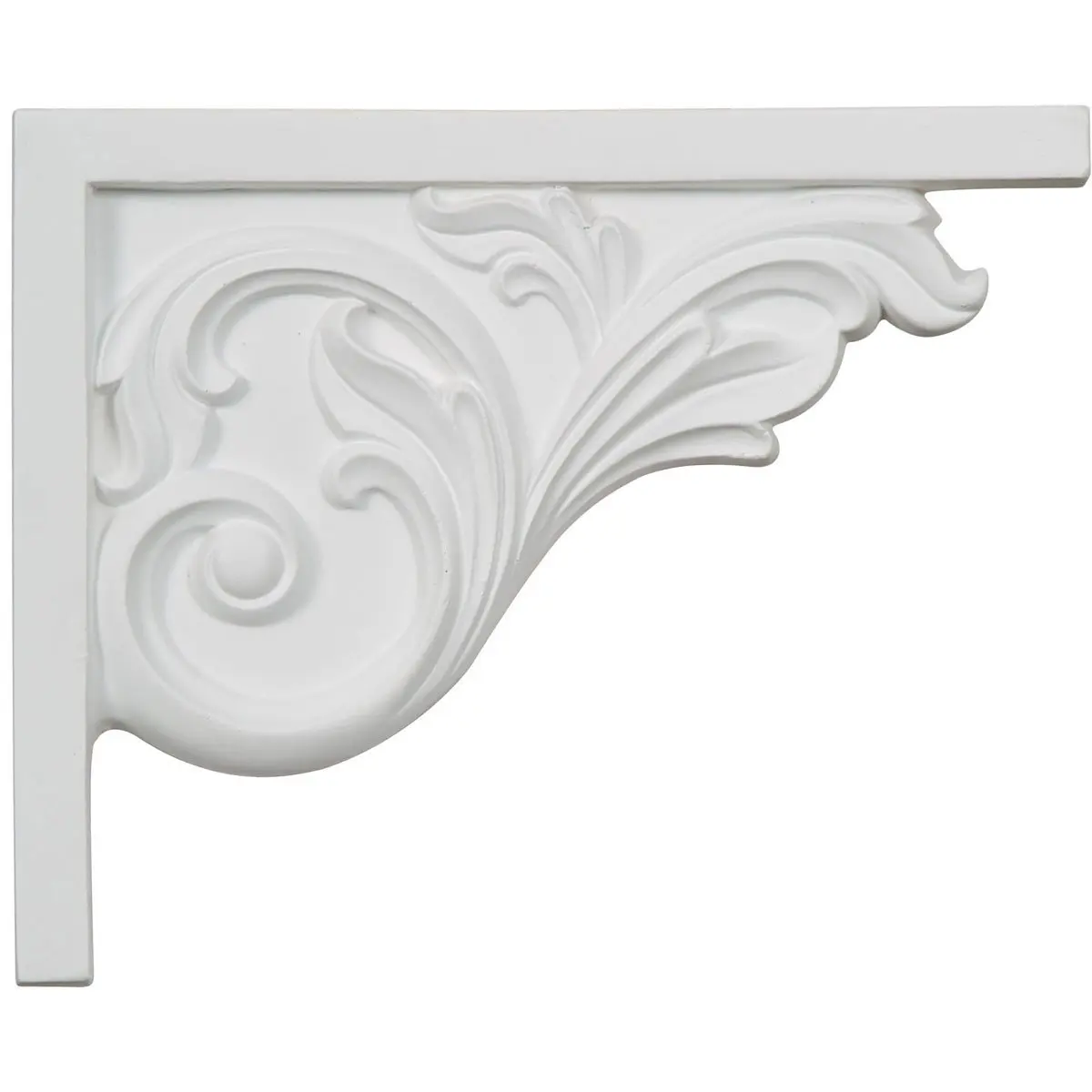 Factory Primed Ekena Millwork SB08X05TR-L Stair Bracket