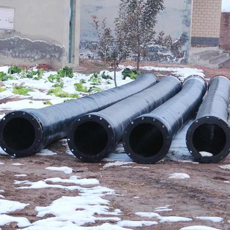 Marine Dredging Floating Rubber Hose Styrofoam Floats Pipe With Steel