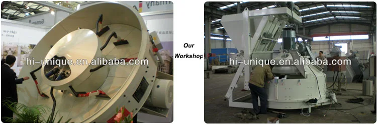 electric horizontal concrete mixer