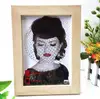 Compound solid wood frame simple fashion creative table painting frame