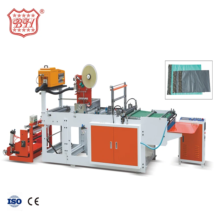 
Baihao Factory Plastic Express Mail Envelope Packaging Bags Forming Making Machine 