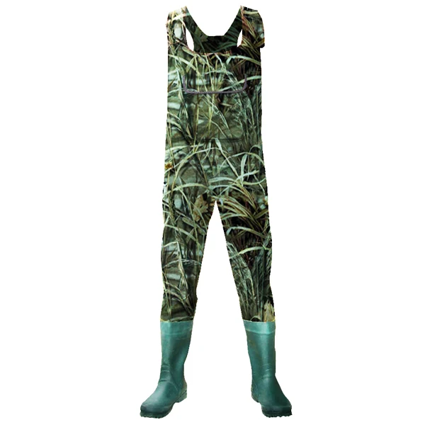 
Hotsales camo waterproof neoprene fishing chest wader fishing boots chest wader 
