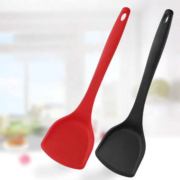 black silicone cooking utensils