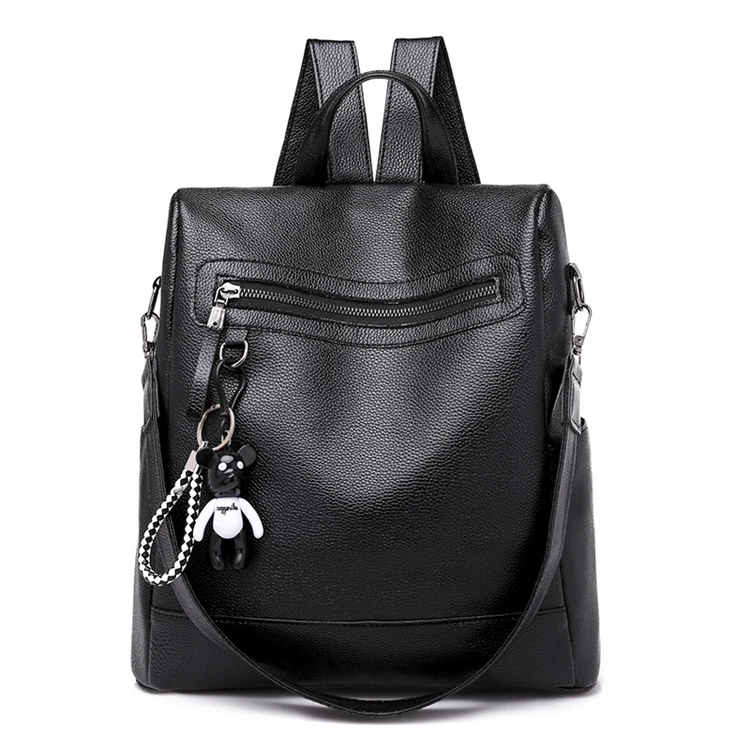 Online Sale Luxury Fashionable Travel Office Pu Leather Backpack For Women Buy Genuine Leather