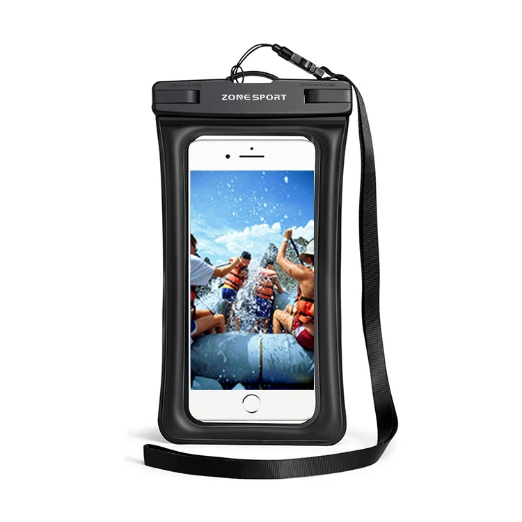 

Wholesale Waterproof Pouch Customized TPU Waterproof Floating Pouch Universal Waterproof Bags For Mobile Phones, Black;blue;orange;pink;red;white