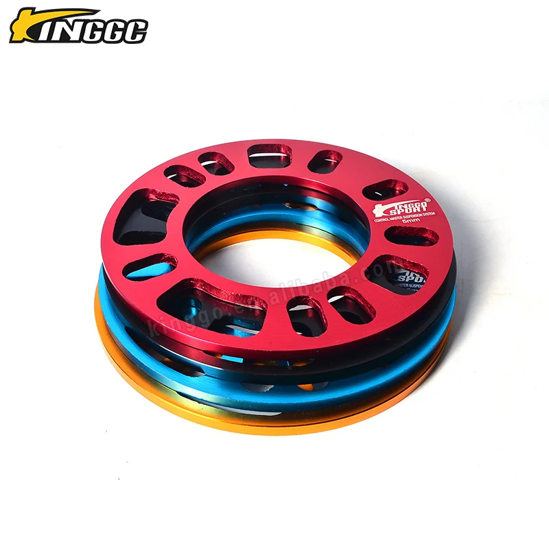 3MM 5MM Auto Car Alloy Aluminum 4 and 5 Stud Wheel Spacers Shims Spacer