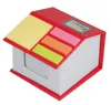 house shape paper note cube