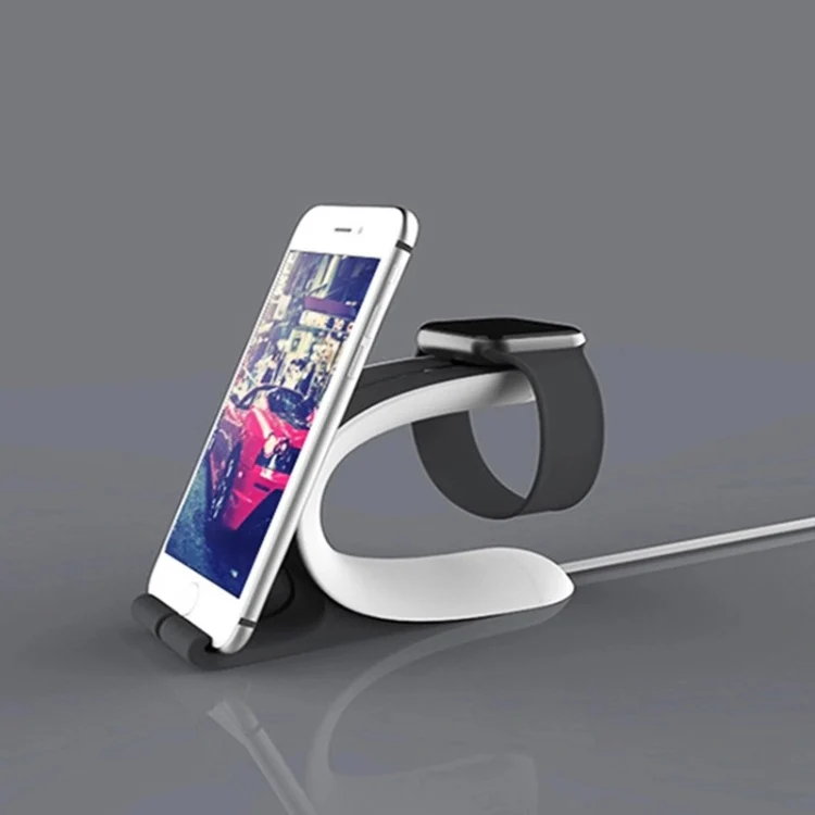 

Compact and Portable Design phone charging holder mobile stand for iphone Wholesale, Gray and green