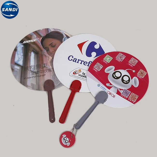 Logo Printed Custom Promotional Hand Fan Buy Promotional Hand Fan