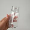 Wholesale small clear square plastic PET bottle 60ml 100ml 2oz 3oz juice sample bottles