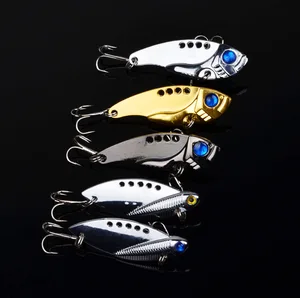 Metal VIB Lures 5cm 11g Vibrations Spoon Hard Lures Fishing Bass VIB Bait Crankbaits Fishing Artificial Bait Lure