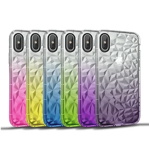 Shockproof Clear Soft TPU Phone Cover iPhone X