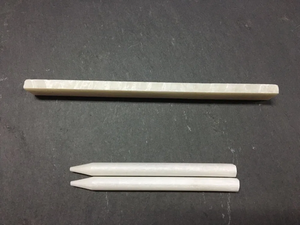 
Grade A dustless marking super white slate pencil 