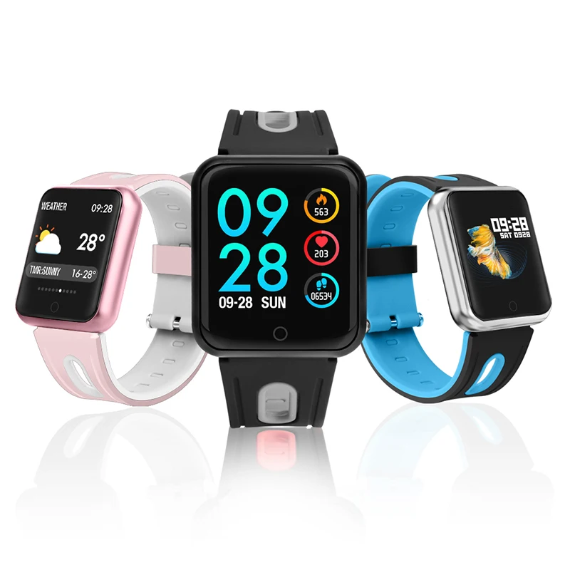 P68 Women Men Smart Watch Waterproof Sports Bracelet For iPhone Xiaomi Heart Rate Monitor Blood Pressure PK Q9 B57 Y7 Smartwatch