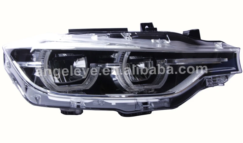 LED Angel Eyes Headlight For BMW F30 F35 318 320 325 328 330 335 2013-2015 Year CN