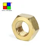 DIN Customized Precision M3 Female Brass Threaded Hex Insert Nut