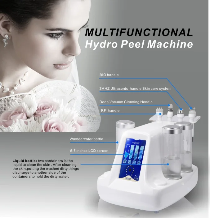 water therapy machine for bath & spa Water ionizer bubble water facial FFing machine