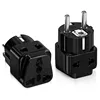 USA/Universal to EUROPE Type E Travel Adapter Plug