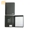 2019 New function black business men leather A4 custom portfolio organizer