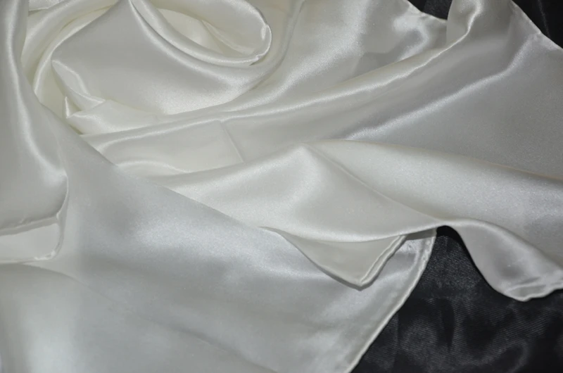 White Silk Satin Ready To Paint White Silk Scarf - Buy White Silk Scarf ...