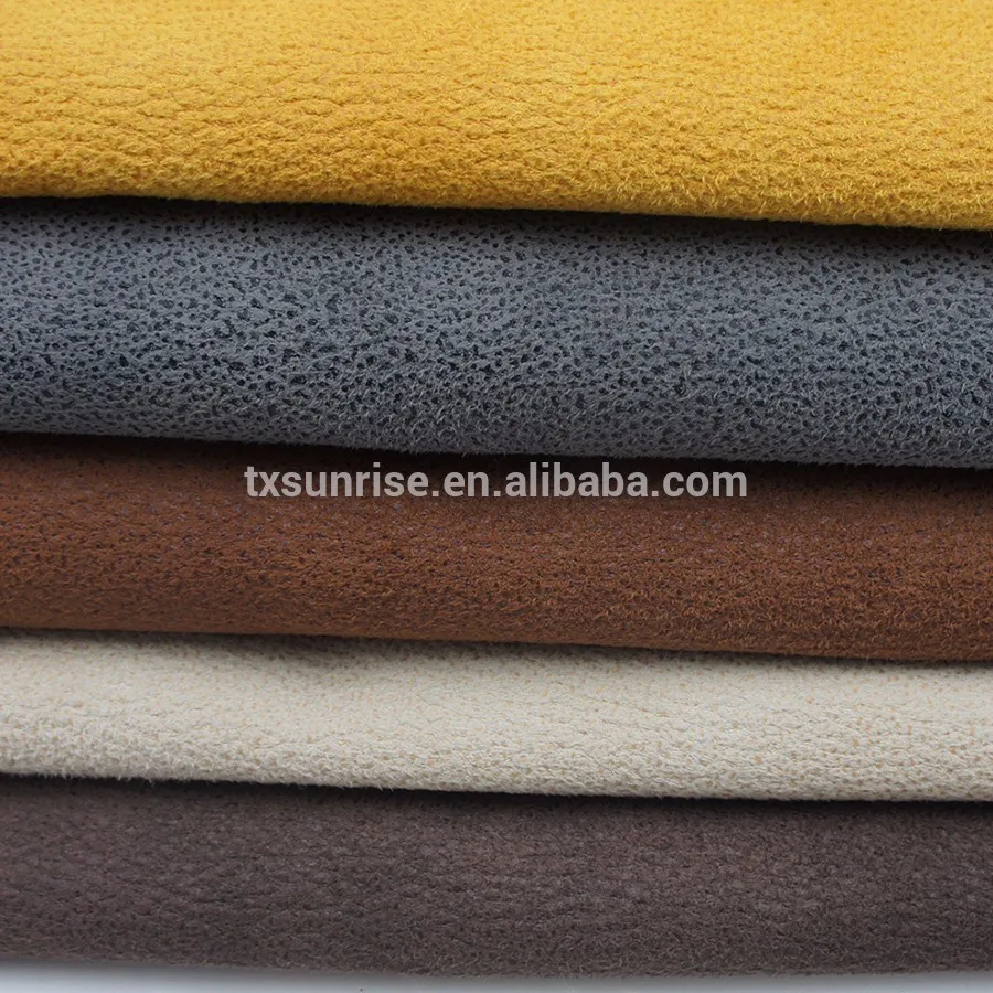 Embossed Suede Leather Like Sofa Fabric Price Per Meter Product On Alibaba