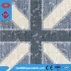24"*24"inches 600*600 mm floor tile with fashionable flag design 24x24'' glazed porcelain tiles