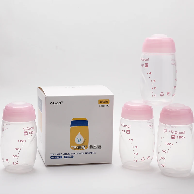 silicone breast milk bottle