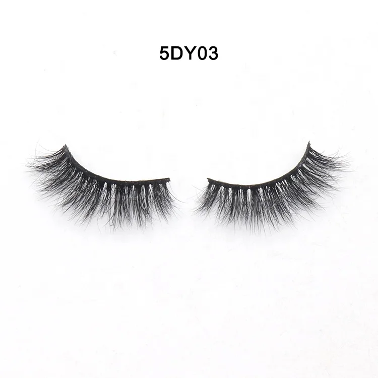 

World Best Selling Products Mink Eyelash 5D 3D Individual Mink Eyelashes, Natural black