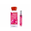 Promotional cherry blossom christmas body lotion perfume body mist gift set