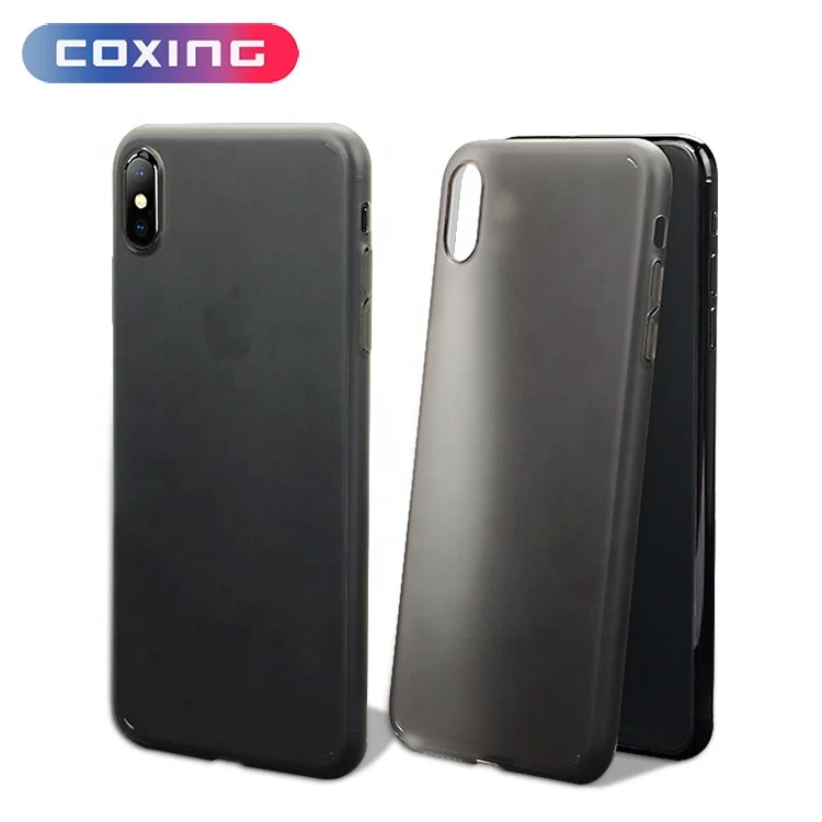 0.6mm Ultra-thin Matte Surface PC Case Frosted Phone Cover for iPhone X/10 Mobile Phone Accessories