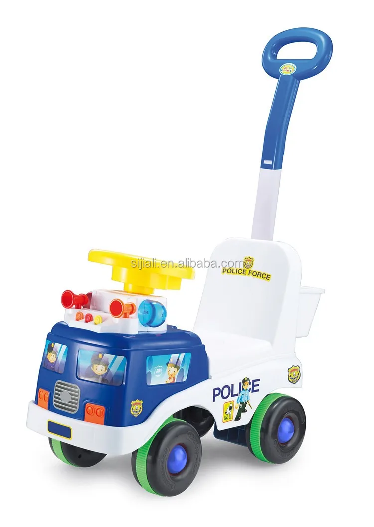 police car baby walker