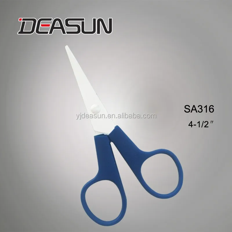 Hot Sale Sharp Black Handle Student Scissors Buy Sharp Scissors,Black
