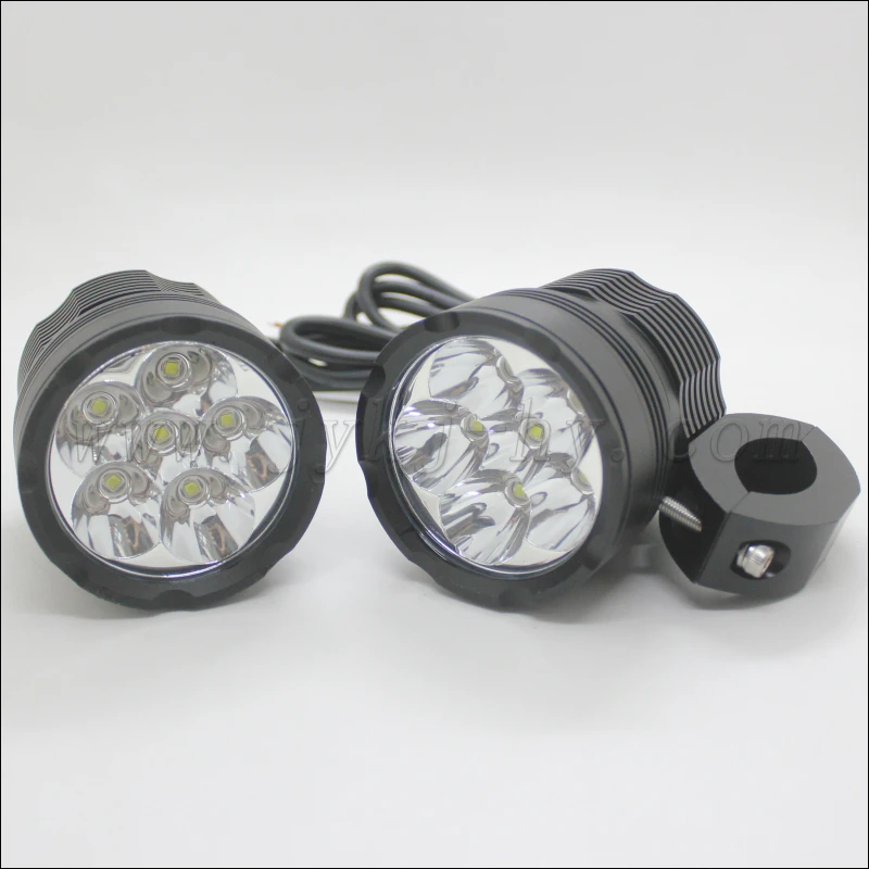 L6X 60W LED motorcycle spot driving lights